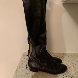 Aquazzura Over the knee leather boots